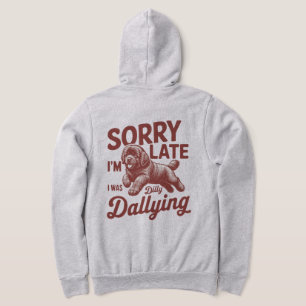 Dilly Dally Newfoundland Puppy Hoodie