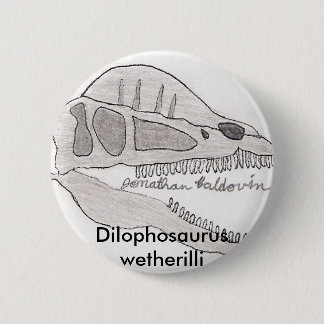 Dilophosaurus button
