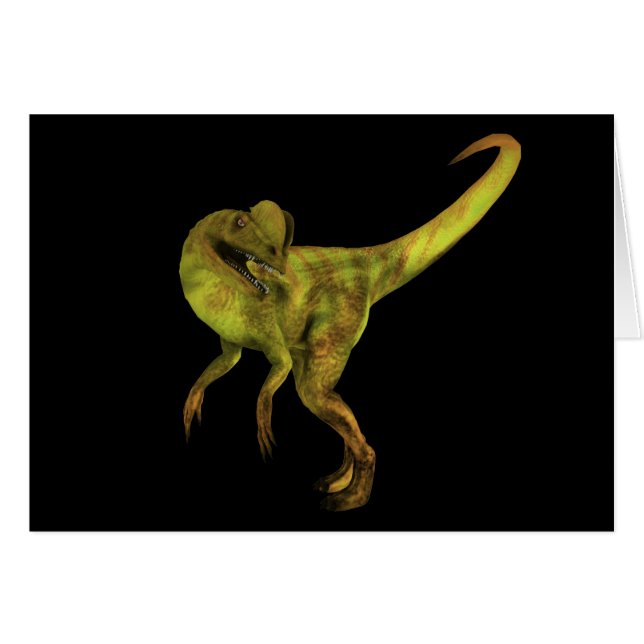 Dilophosaurus Cards (Front Horizontal)