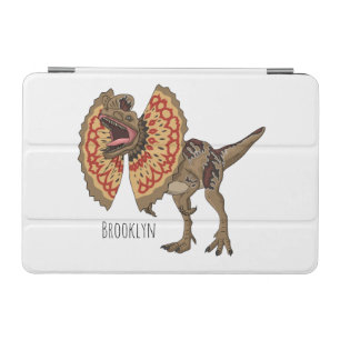 Dilophosaurus cartoon illustration iPad mini cover