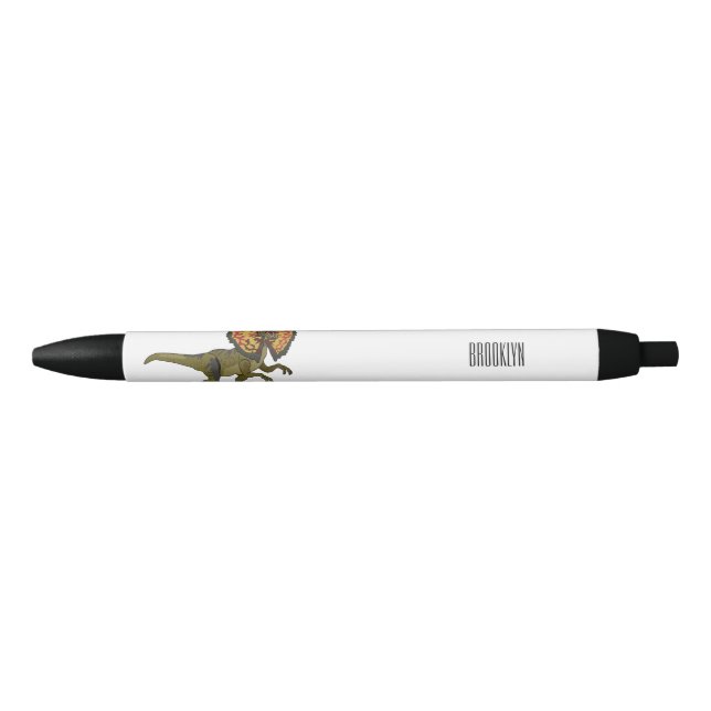Dilophosaurus cartoon illustration pen (Front)
