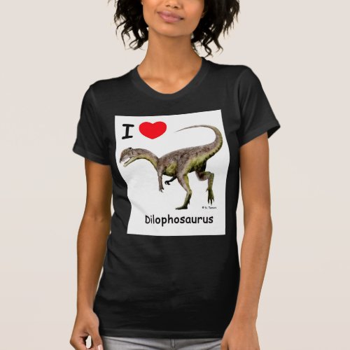 Dilophosaurus T_Shirt