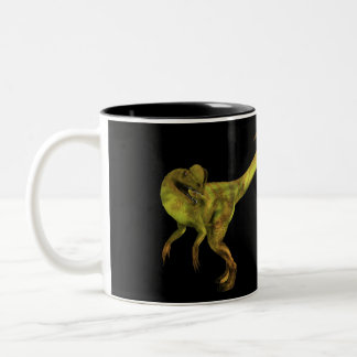 Dilophosaurus Two-Tone Coffee Mug
