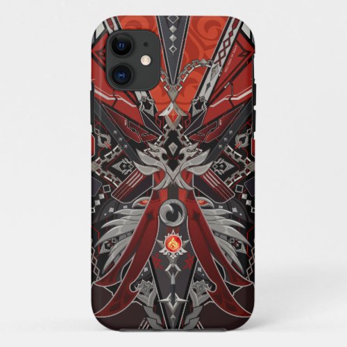 Diluc Mecha Genshin Impact iPhone 11 Case