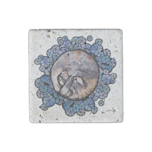 Dilute Calico Cat Cuddles Maine Coon Cats Stone Magnet