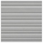 [ Thumbnail: Dim Gray and Dark Gray Lined Pattern Fabric ]