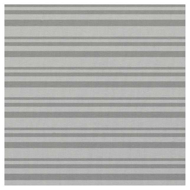 Dim Gray and Dark Gray Lined Pattern Fabric (Close Up)