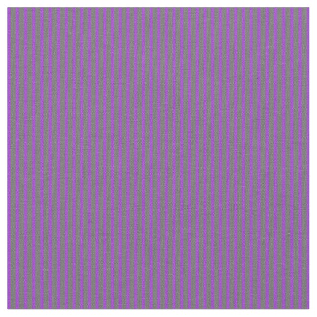 Dim Gray and Dark Orchid Stripes Pattern Fabric (Close Up)