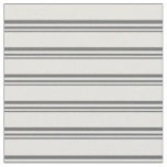 [ Thumbnail: Dim Gray and Light Cyan Striped/Lined Pattern Fabric ]