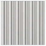 [ Thumbnail: Dim Gray and Light Grey Striped/Lined Pattern Fabric ]
