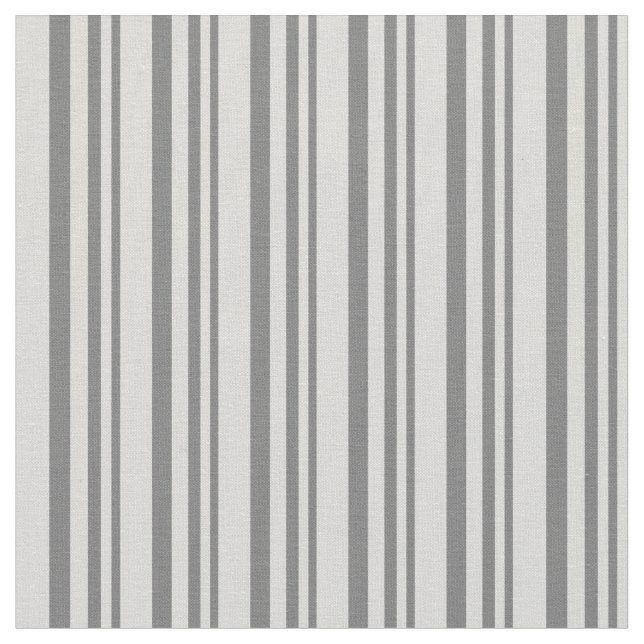 Dim Gray and Light Grey Striped/Lined Pattern Fabric (Close Up)