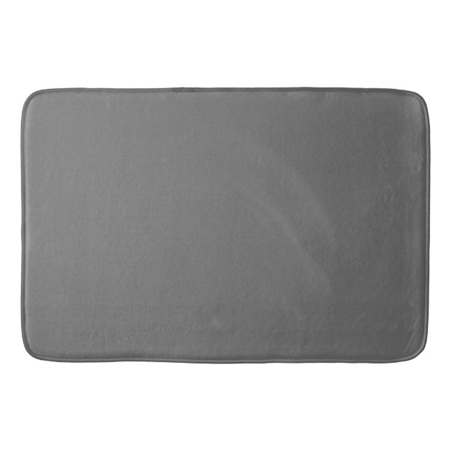 Dim Gray Bath Mat (Front)
