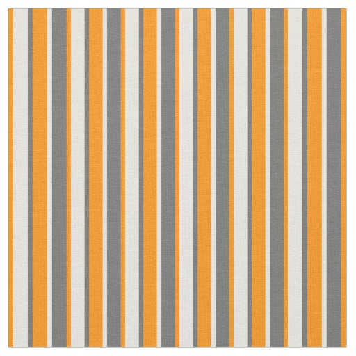 Dim Gray, Beige & Dark Orange Pattern Fabric