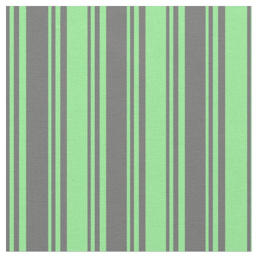 Dim Gray & Light Green Striped/Lined Pattern Fabric