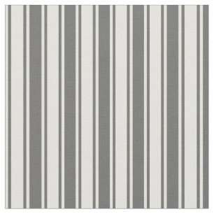 Dim Gray & Light Yellow Colored Stripes Fabric
