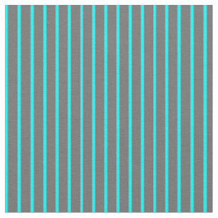 Dim Grey and Aqua Colored Pattern Fabric