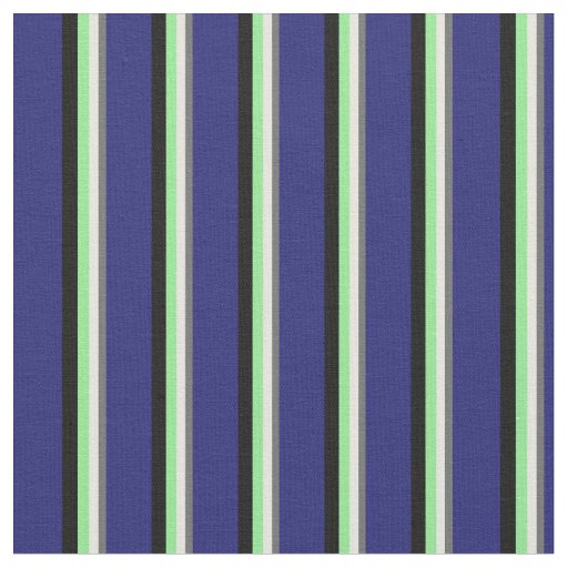 Dim Grey, Beige, Light Green, Black, Midnight Blue Fabric