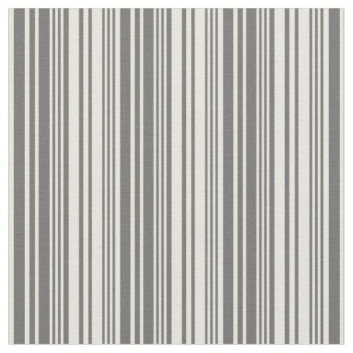 Dim Grey & Beige Pattern Fabric