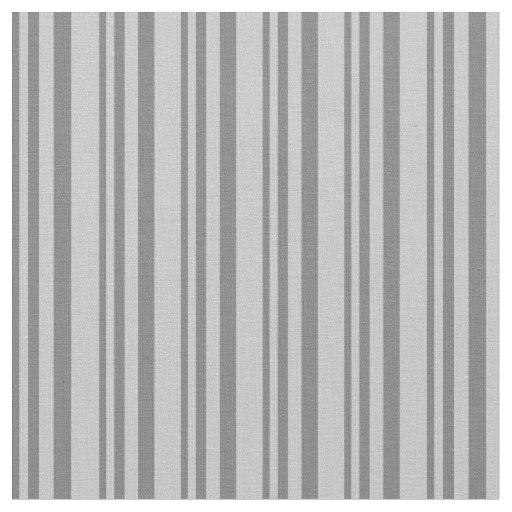 Dim Grey & Grey Stripes Fabric