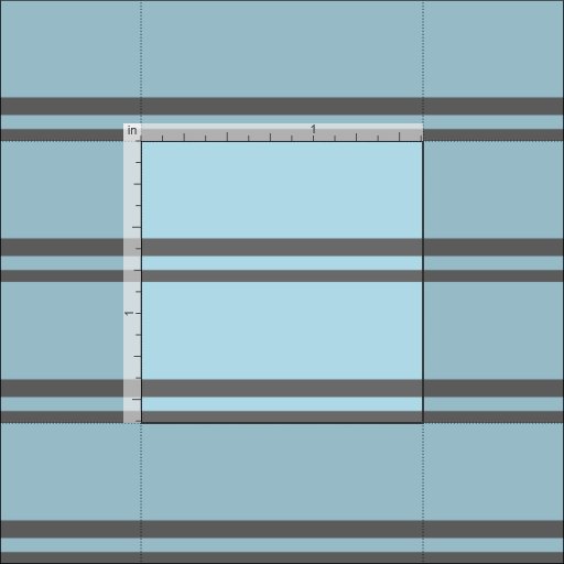 Dim Grey & Light Blue Lines Fabric