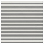 [ Thumbnail: Dim Grey & Light Cyan Colored Lines Pattern Fabric ]