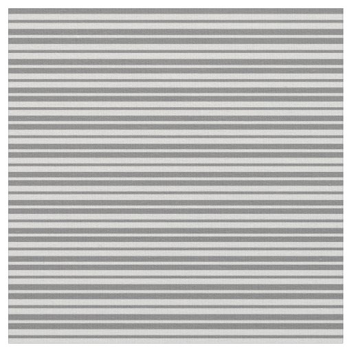 Dim Grey & Light Gray Lines Fabric