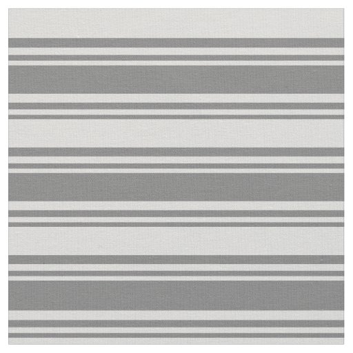 Dim Grey & Light Grey Lines/Stripes Pattern Fabric