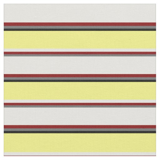 Dim Grey, Maroon, Light Yellow, Yellow, and Black Fabric