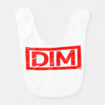 Dim Stamp Baby Bib