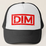 Dim Stamp Trucker Hat