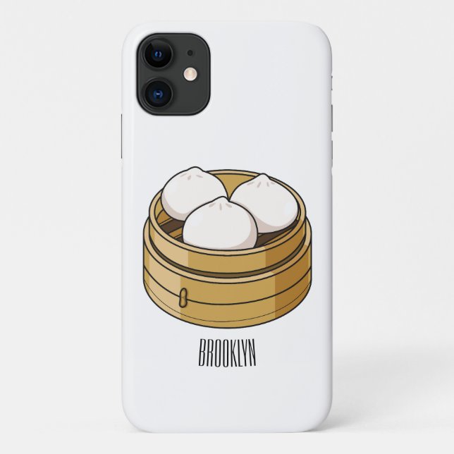 Dim sum cartoon illustration Case-Mate iPhone case (Back)
