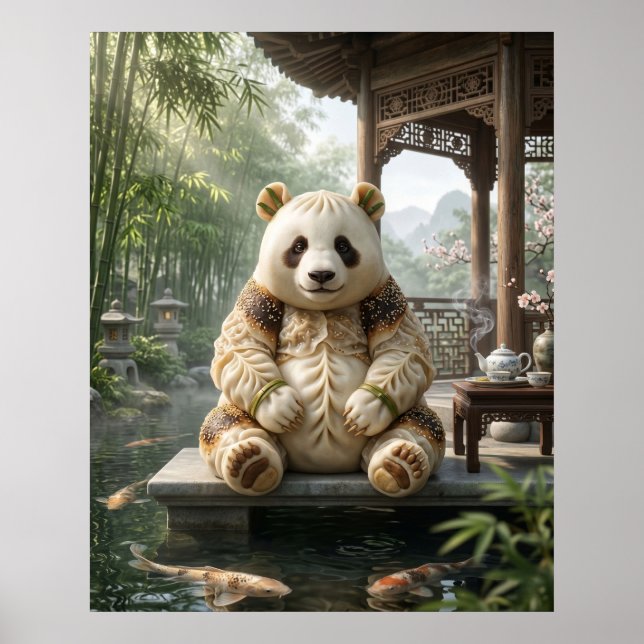 Dim Sum Panda Pavilion Poster (Front)