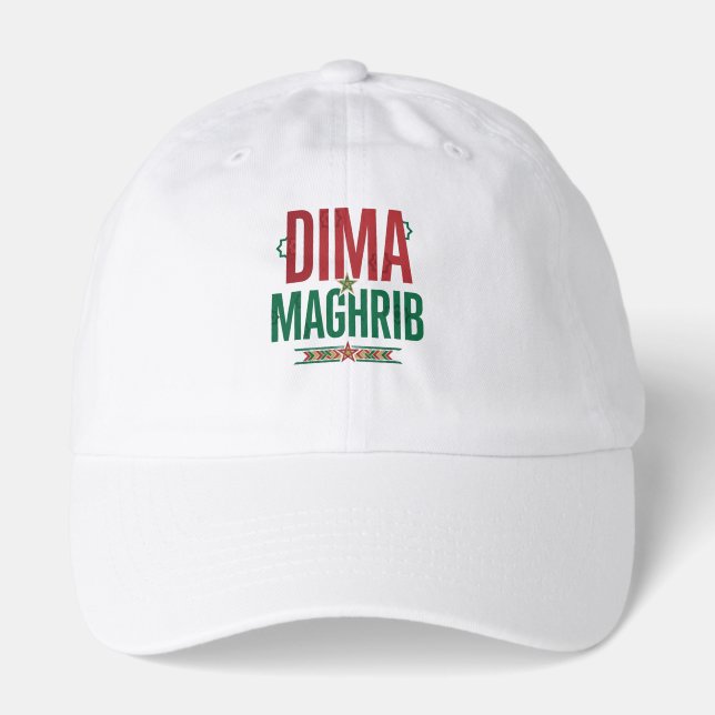 DIMA MAGHRIB Dad Hat | Morocco Pride Cap (Front)