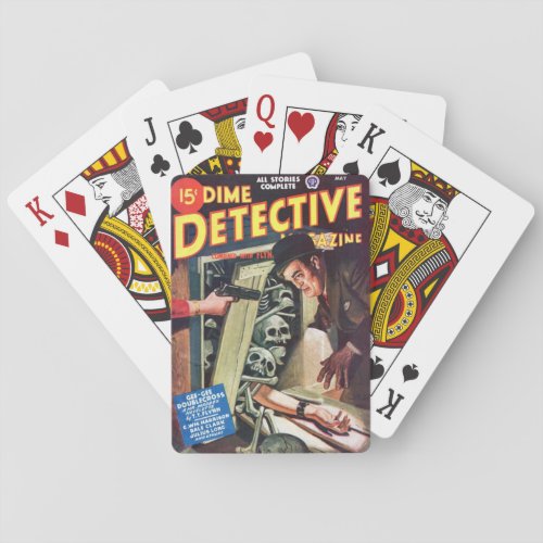 dime detective 1 playing cards