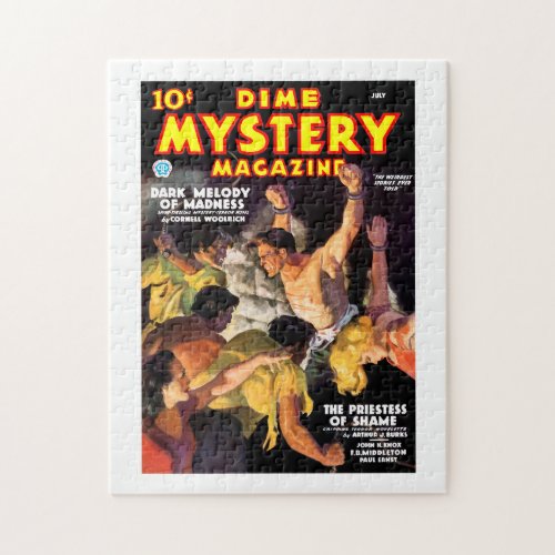 Dime Mystery Magazine Jul 1935 Jigsaw Puzzle