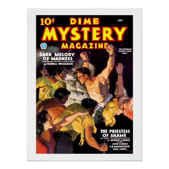 Dime Mystery Magazine (Jul, 1935) Poster (Front)