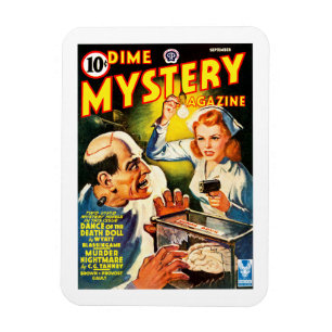 Dime Mystery Magazine (Sep, 1942) Magnet