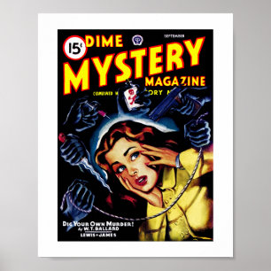 Dime Mystery Magazine (Sep, 1946) Poster