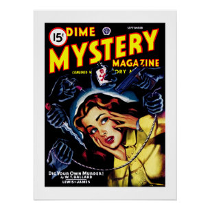 Dime Mystery Magazine (Sep, 1946) Poster