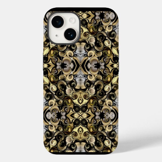 "Dimension Vs Shape", Apple iPhone 14 Case (Back)