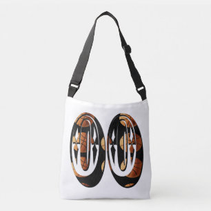 Dimensional Basketball Players Number 00,  Crossbody Bag