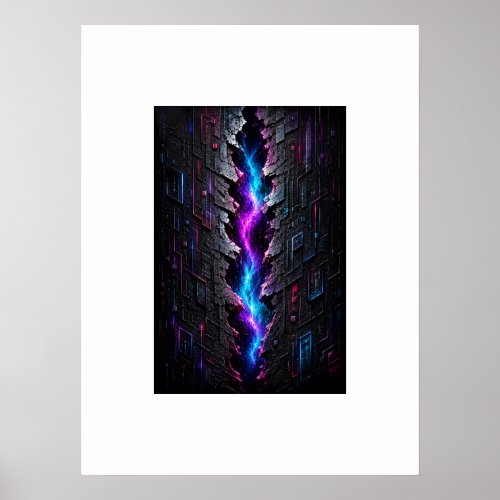 Dimensional Rift 3D Poster