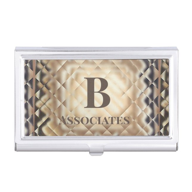 Dimensional Square-B Business Card Case (Front)