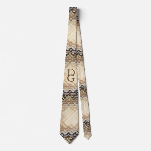 Dimensional Square-DG Neck Tie (Front)