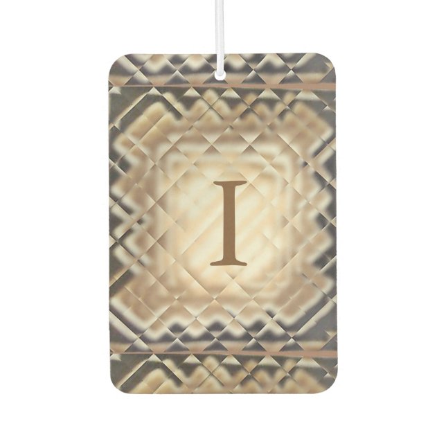 Dimensional Square-I Air Freshener (Front)