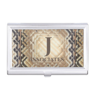 Dimensional Square-J Business Card Case