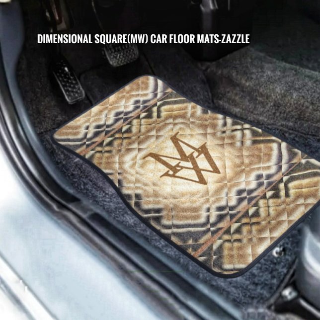 Dimensional Square-MW Car Mat (Creator Uploaded)