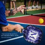 Dimensional Square-Navy-M Pickleball Paddle
