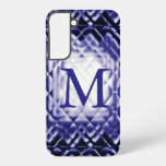Dimensional Square-Navy-M Samsung Galaxy S22+ Case
