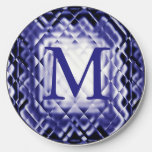 Dimensional Square-Navy Wireless Charger